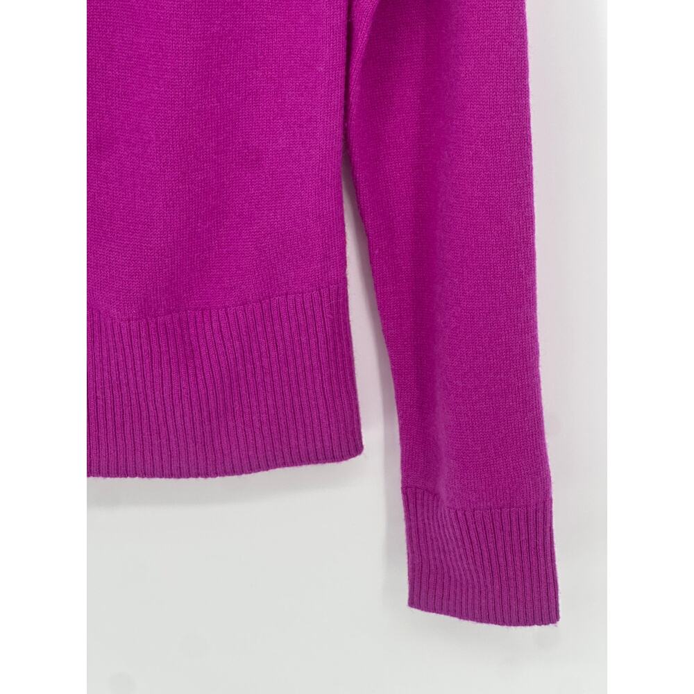 Chinti & Parker Purple Wool Cashmere Sweater Size S Soft Luxury Basics Crewneck - Picture 4 of 8